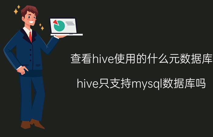 查看hive使用的什么元数据库 hive只支持mysql数据库吗？